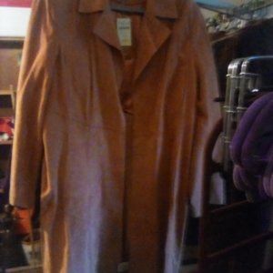 Coldwater Creek 18W Suede Duster